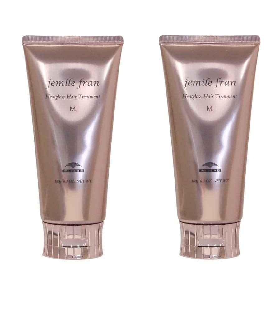 Amazon Com Milbon Jemile Fran Heatgloss Hair Treatment M 180g