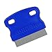 Patty Both Dog Cat Pet Lice &Flea & Nit Removal Comb/Brush, Precision Spaced Stainless Steel Teeth Locked into Sturdy Plastic Handle for Easy Cleaning(Blue)