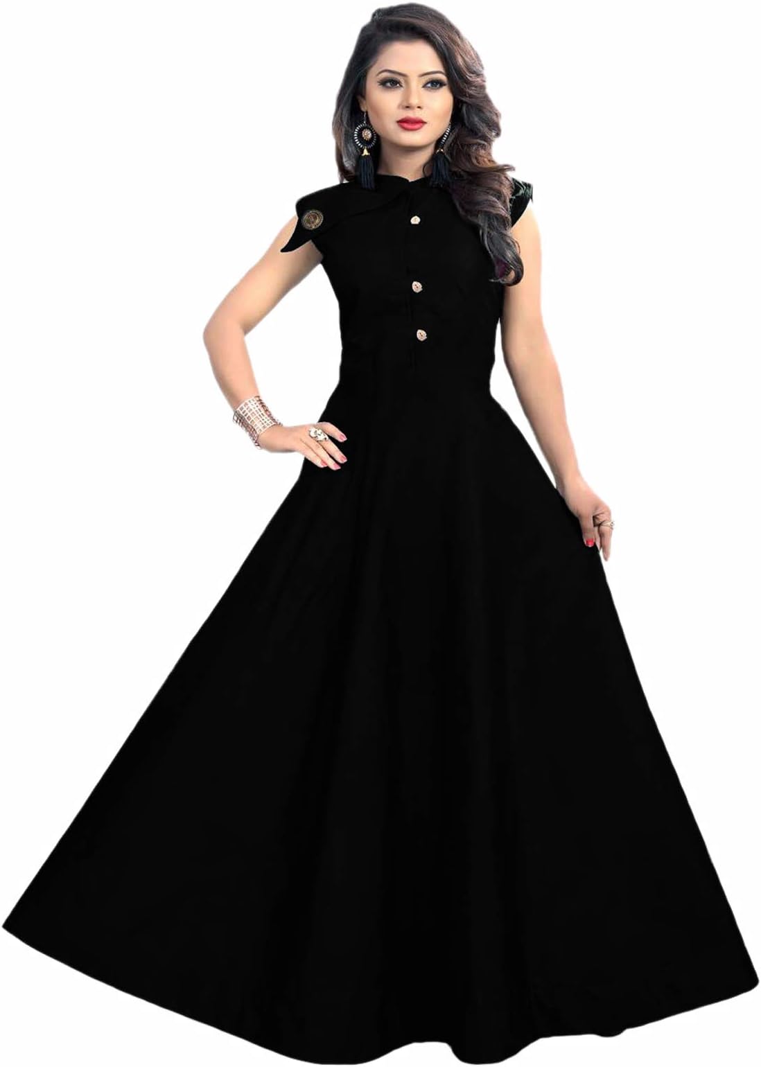 Women's Anarkali Knee Length Dress