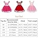 Toddlers Girls' Polka Dots Minnie Birthday Princess Leotard Costume Tutu Dress Up Mouse Red 3-4 Years