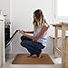 Royal Anti-Fatigue Comfort Mat - 20 in x 39 in x 3/4 in - Ergonomic Multi Surface, Non-Slip - Waterproof All-Purpose Luxurious Comfort - For Kitchen, Bathroom or Workstations - Brown