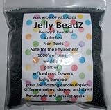 JellyBeadz Brand - 8oz -Almost 15,000 Water Bead Gel - PURPLE- Heat Sealed Bag- Water Pearls Gel Beads- Wedding & Event Centerpieces