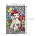 DIY 5D Diamond Painting by Number Kits, Cartoon Crystal Rhinestone Diamond Embroidery Paintings Pictures Arts Craft for Home Wall Decor, Full Drill, Mermaid -14x20