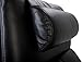 Octane Seating Recliner Headrest Pillow Neck Support - Bonded Black Leather