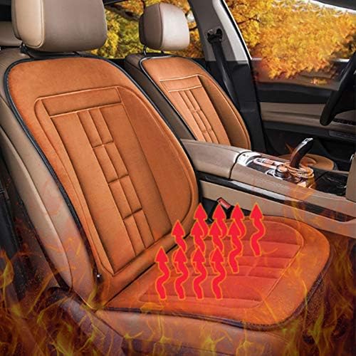 Gcywj カーシート 加熱クッション シートヒーター ホットカーシート 12v車適用 マッサージ 恒熱ヒーター 車カバーシート 通気性優れ 四季通用 自動車用加熱マット カー用品 車中泊 ホットクッション