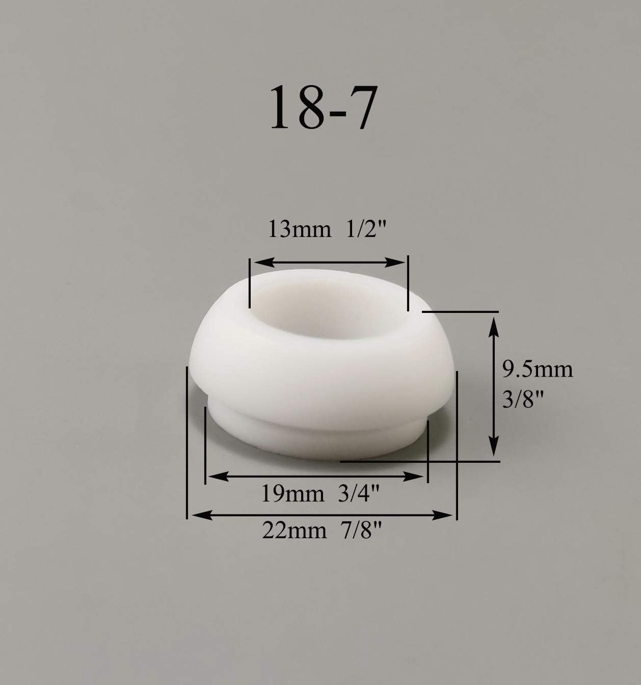 RIVERWELD TIG Gas Lens Collet Bodies 10N 45V Jumbo Large Diameter Long Alumina Nozzle Ceramic Cups 54N 57N 53N Series Assorted Size Kit Fit QQ300 PTA DB SR WP 17 18 26 TIG Welding Torch 43pcs - Image 4