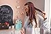 Octocurl Heatless Curls Headband - Hair Curlers to Sleep In - Heatless Curlers for Medium Length Hair (Microfiber - Black)