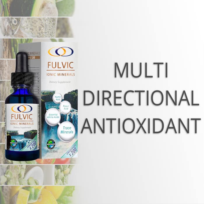 Water Extracted Fulvic Ionic Minerals X200 Concentration Fulvic Acid Humic Acid 77 Plant