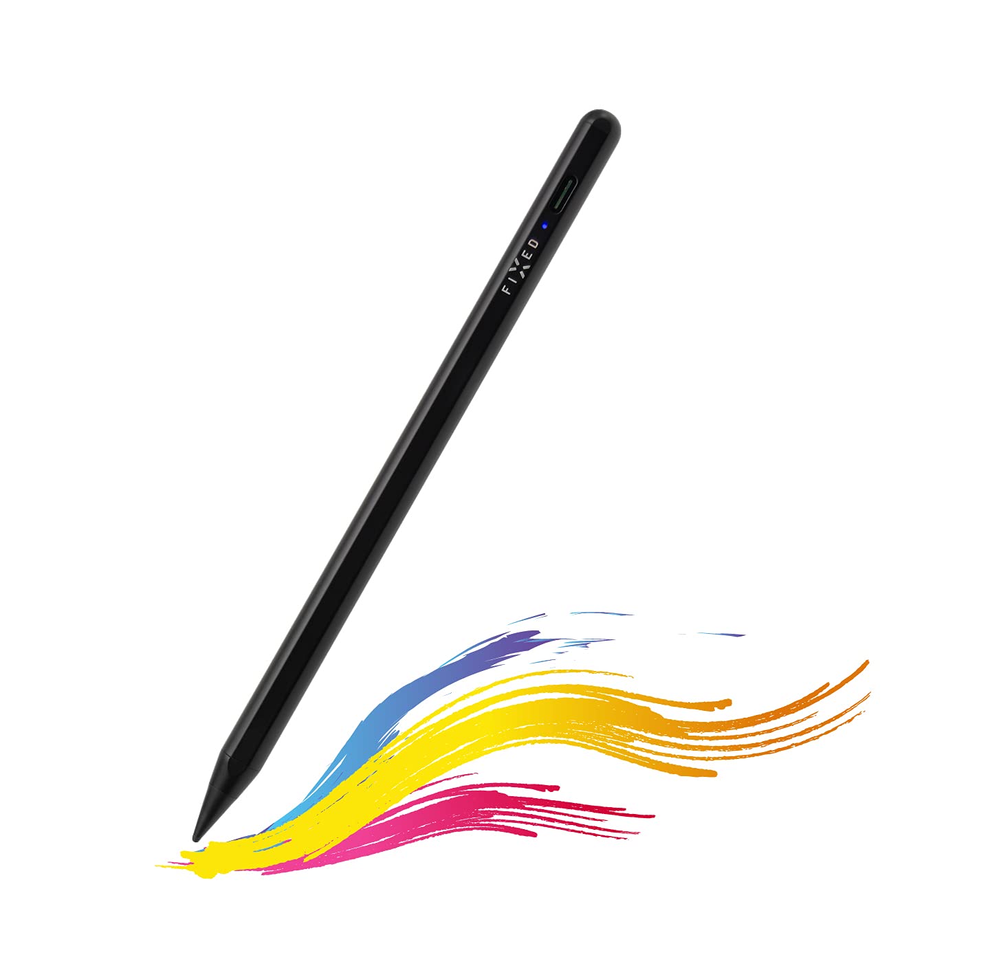 FIXED Graphite Stylus Pen for Apple iPad - Premium Tablet Stylus for Drawing, Writing, Notes, Editing - Max Touch Accuracy - Smart Tip with Adjustable Thickness