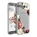 Galaxy J7 2017 Case, Galaxy J7 Prime Case, Ueokeird Clear Soft Flexible TPU Flowers Floral Printed Back Cover for Samsung Galaxy Halo/J7 2017/J7 V/J7 Sky Pro/J7 Perx/J7V 2017/J7 Prime (Blossom Flower)