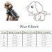 NIULA Dog Winter Coat Pu Leather Motorcycle Jacket for Dog Pet Clothes Leather Jacket, Waterproof(L)