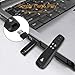 Presentation Clicker Remote Laser Pointer - Wireless USB Presenter - Slideshow PowerPoint Clicker - Compatible with Win10︱MAC - Support PPT︱Keynote︱Google Slides (6400A)