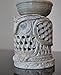 Owl Shaped Oil Diffuser with Tea Light Holder Soapstone 4