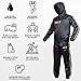 DEFY Heavy Duty Sauna Suit for Weight Loss Full Body Wrap Hoodie Men Women Anti-Rip Sweat suit Gym Workout Exercise Gear