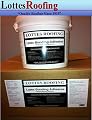 2 pails, 1 gallon each of ROOFING Latex Bonding Adhesive