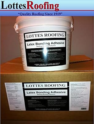 AM 1 gallon each of ROOFING Latex Bonding Adhesive