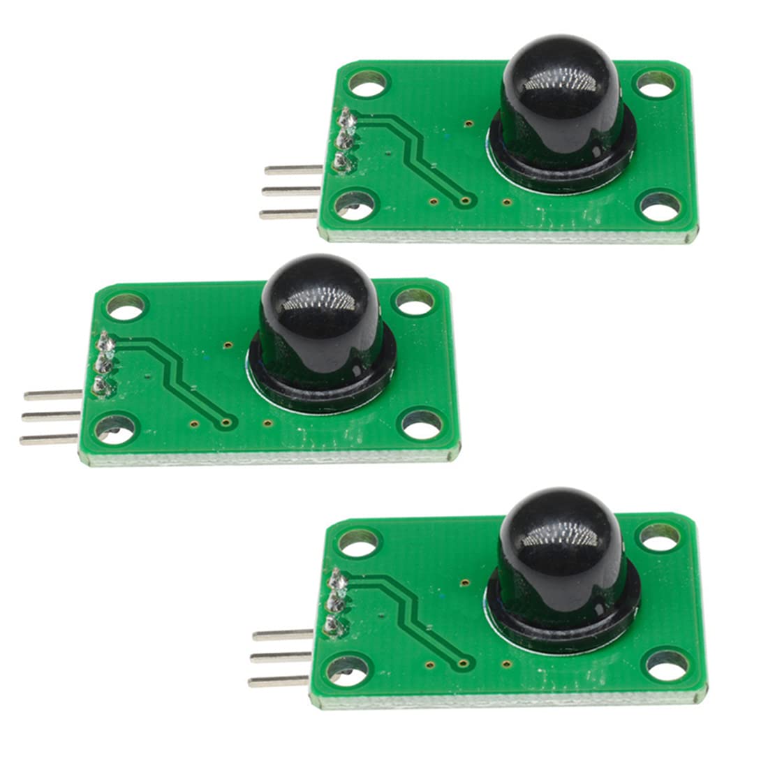 Hailege 3pcs D203S Pyroelectric Infrared Sensor Human Body PIR Detect Sensor PIR Motion Sensor Infrared Sensor Switch