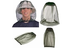 Outdoor Camping Hunting Insects Mosquitoes Insect Repellent Cap Camouflage Nets Fishing Cap