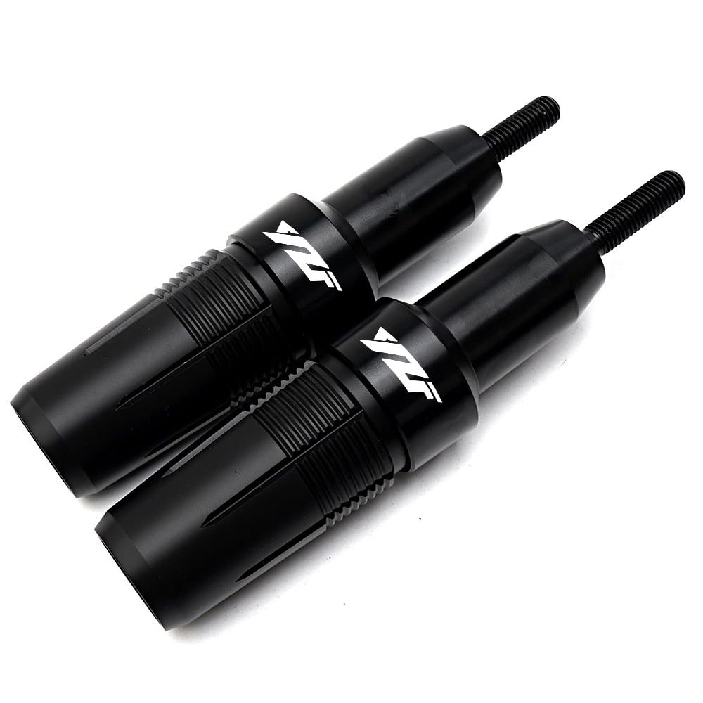 Photo 1 of MOWOK For Yamaha R3 YZFR3 YZF-R3 r3 2015-2019 2020 2021 2022 2023 2024 2025 Motorcycle Accessories Aluminum Crash Protector Pad Falling Protection Frame Sliders Exhaust Slider (Black, 2 pcs)