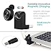 Bluetooth Earbud Wallfire Mini Invisible Bluetooth Headphone Wireless Car Headset Magnetic Charger With HD Mic