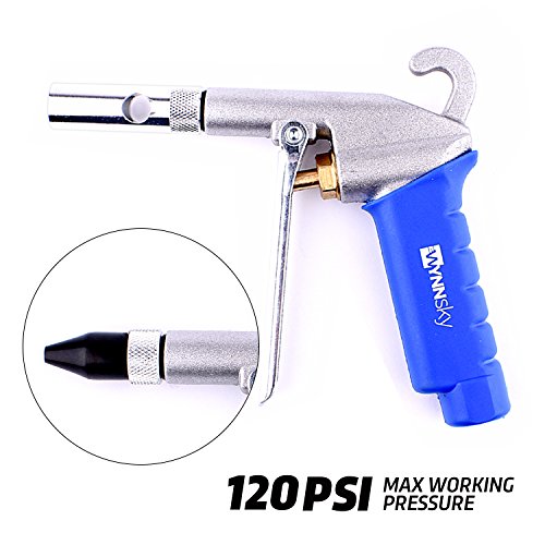 WWYNNsky High Flow Air Blow Gun with Rubber Tip and Xtreme Flow Nozzle