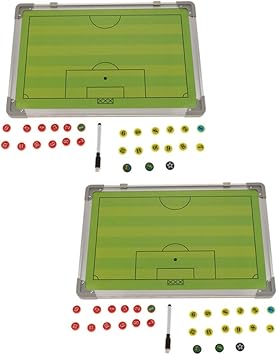 Amazon 作戦盤 サッカー盤 作戦ボード 戦略ボード 戦略盤 クリップボード 磁気ボード バレーボール サッカー Cuticate 作戦板