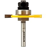 YONICO Router Bits Slotting Cutter 3/16-Inch 1/4-Inch Shank 12105q