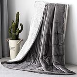 Topblan Sherpa Fleece Weighted Blanket