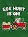 Easter Egg Hunt Gift for Tractor Loving Kids Toddler/Infant Kids T-Shirt