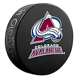 Colorado Avalanche Basic Logo Souvenir Hockey Puck By Sher-Wood