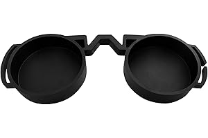 GENERIC 44.8-46mm Binocular Rainguard/Eyepiece/Eyecup Cover/Dustguard/Eye Guard Cap Rubber Black, 44.8-46RG