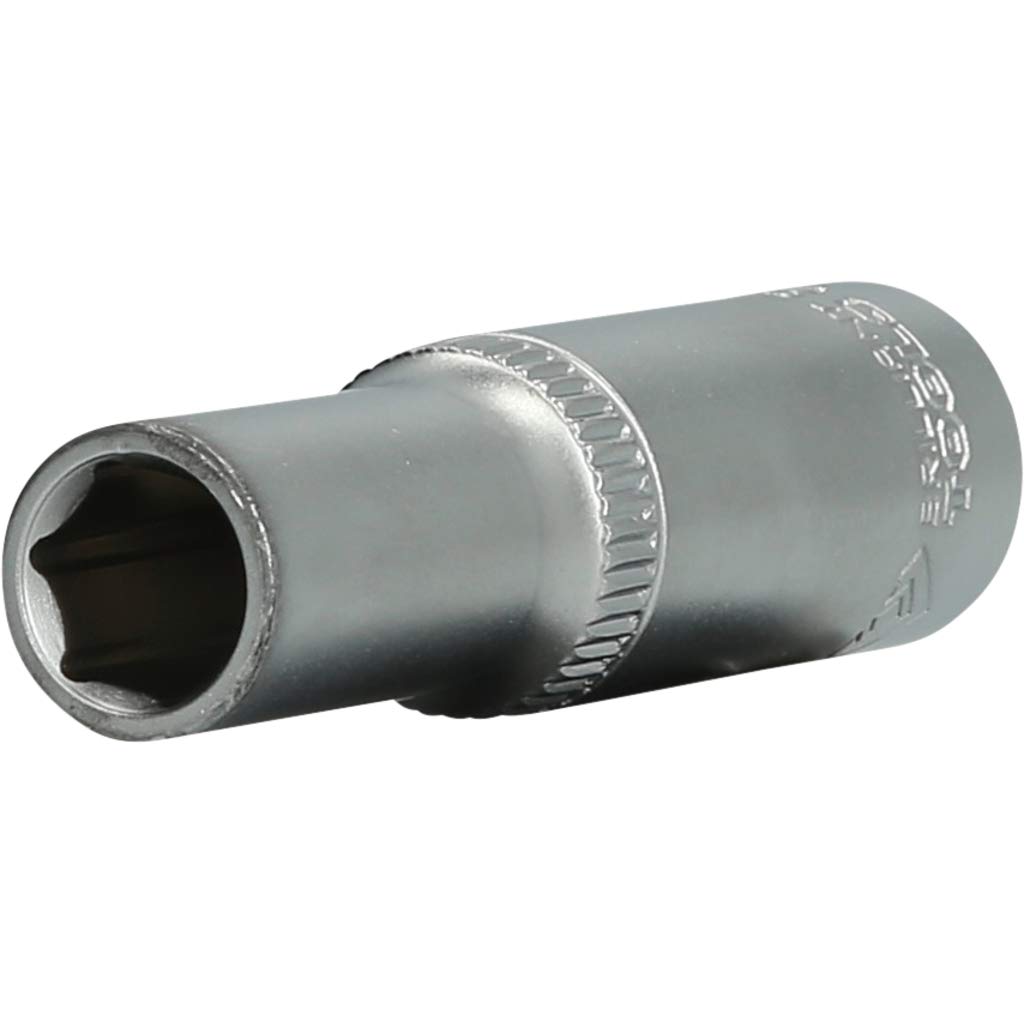 BRILLIANT TOOLS BT021821 3/8 Inch Hexagonal Socket, Long Design, 9 mm [Powered by KS Tools]