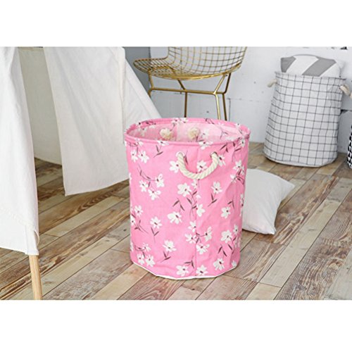 Lovely Yiuswoy Collapsible Storage Basket Decorative Laundry