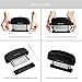 Meat Tenderizer Needle, DIWENHOUSE 48 Ultra Sharp Stainless Steel Blades with Cleaning Brush, Professional Cookware Kitchen Gadget Tenderizing Steak Turkey Chicken Beef Fish Pork (Black)
