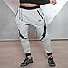 EU Men's Joggers Pants Gym Workout Pant Running Trousers with Pockes Medium Grey