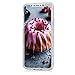 iPhone X Case, iPhone Xs Case, Mavis's Diary Full Edge Protective Plastic Case, 3D Handmade Crystal Clear Bling Full Diamonds Colorful Shiny Rhinestone Flowers Hard PC Cover