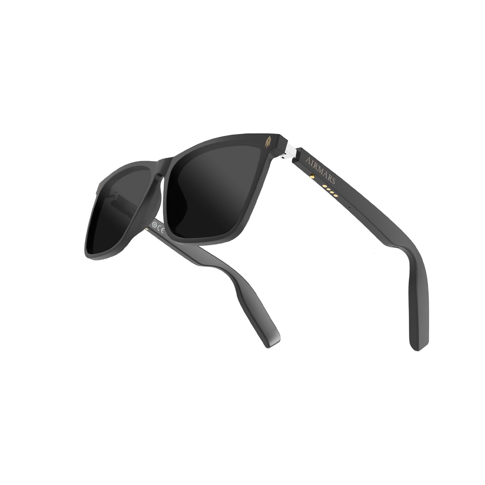 AIRMARS SG8 Smart Glasses for Men and Women, Bluetooth Sunglasses Built-in Speaker and Microphone, Blue Light Filtering, Outdoor UV Protection, Bluetooth 5.4 Support Voice Assistant/Android/Mac/PC