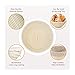 Avalon Kitchen Premium Sourdough Bread Banneton Proofing Basket | 10 Inch Round Brotform | Artisan Bread Maker | Removable Cloth Linen Liner Natural Cane Rattan Dough