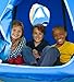 Go! HangOut HugglePod Hanging Tree or Ceiling Play Tent for Kids - Indoor or Outdoor Use - Interior LED Lights - 45'' diam. x 54'' - Bright Blue
