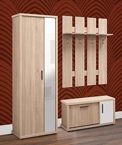 Liza moderno Juego de muebles de pasillo armario con espejo armario de