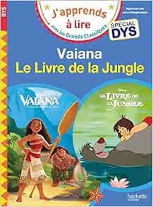 Disney Vaiana Le Livre De La Jungle Special Dys Dyslexie French Edition Collectif Disney Isabelle Amazon Com Books