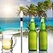 Deeram Stainless Steel 3-in-1 Wine Chiller Stick Wine Cooler Wine Decanter with Aerator and Pourer Perfect for Wine Accessories Gift