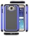 Galaxy J7 Case, Style4U Shock Absorption Dual Layer Hybrid Armor Protective Case Cover for Samsung Galaxy J7 with 1 Style4U Stylus [Royal Blue]