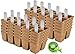 Seed Starter Tray | Seed Starter Peat Pot kit | Plant Starters | Seed Planting of Vegetables and Flowers | Organic Biodegradable 100% Eco Friendly | Bonus 20 Plastic Plant Markers | Bulk 100 Cells