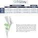 NuVein Surgical Stockings, 18 mmHg Support for Embolic Recovery, Medical Unisex Fit, Thigh High, Closed Toe, White, Large