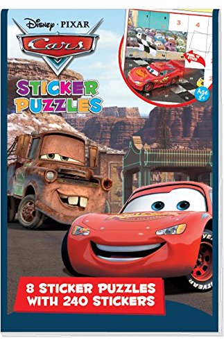 Disney Cars Sticker Puzzle Book