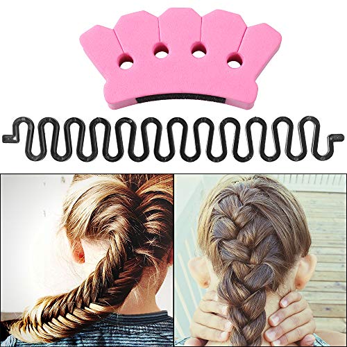 Hair Styling Set, 20 Kinds of Magic Hair Twist Styling Accessories, Donut Bun Maker Hairpins Hairbands Hair Clips Hair Braiding Tool Kit
