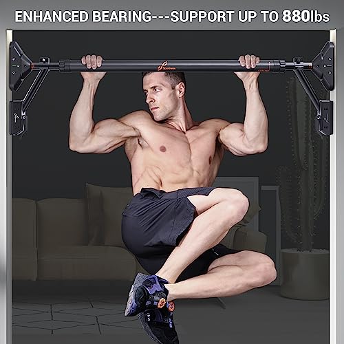 Sportneer Pull Up Bar Stand, Max Load Up to 880lbs, Easy