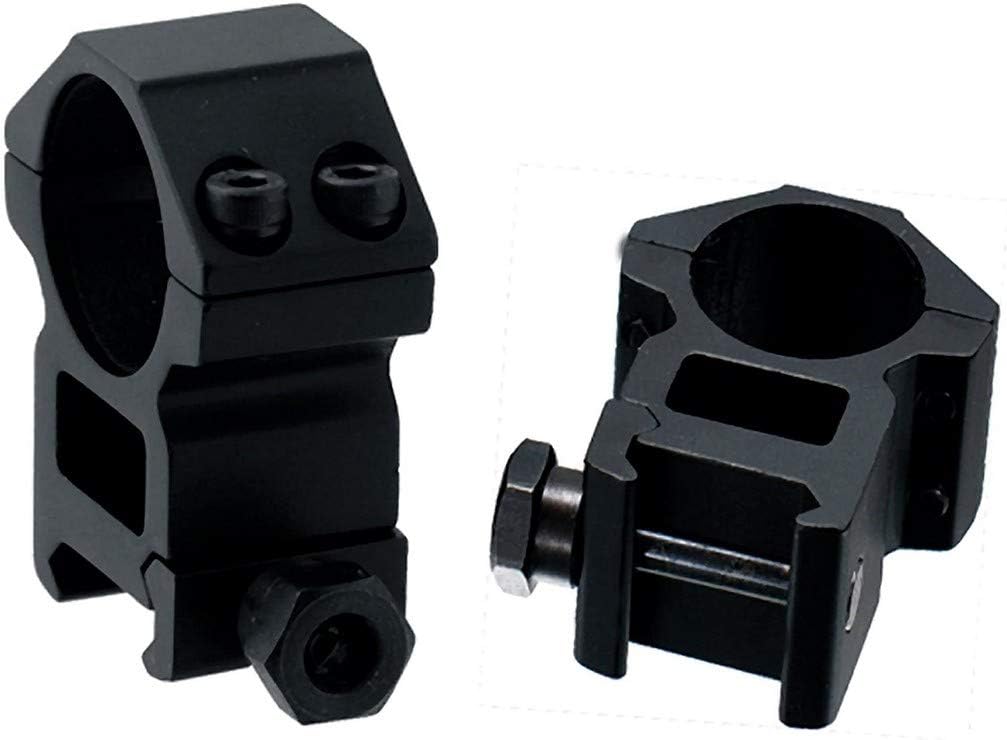 Leapers RGWM-25H4 Inc., 1", 2Piece, High Profile Picatinny/Weaver : Airsoft Gun Scope Mounts : Sports & Outdoors