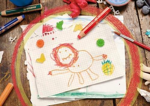- Matita colorata Multi-Funzione - woody 3 in 1